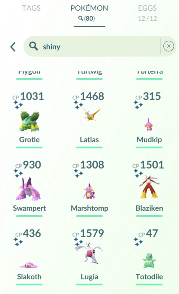 In lieu of the troll shiny post, how many shinies do you all have? 80 myself.