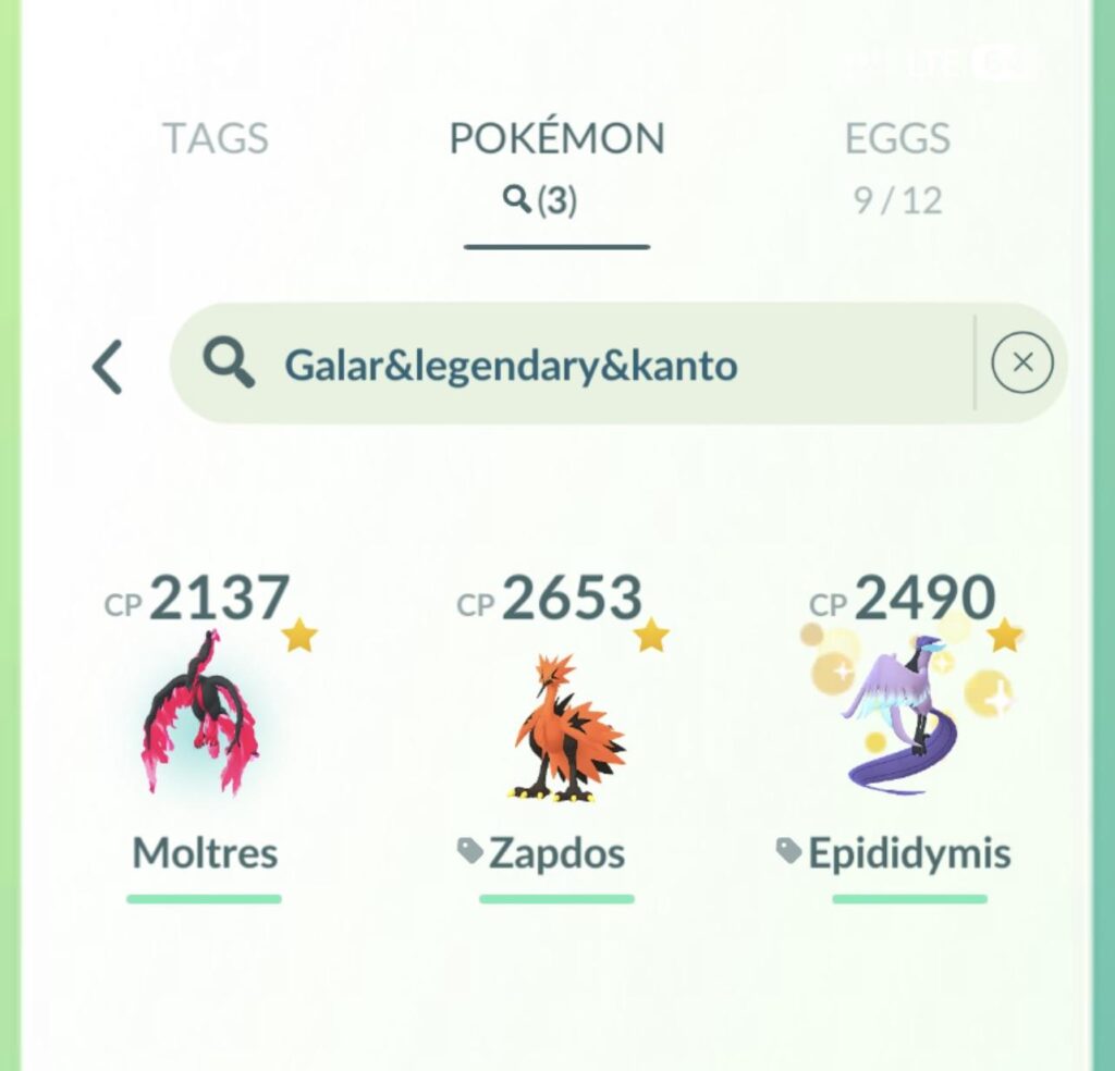 At last, I have all three! Now I just need to lucky trade the zapdos and moltres...