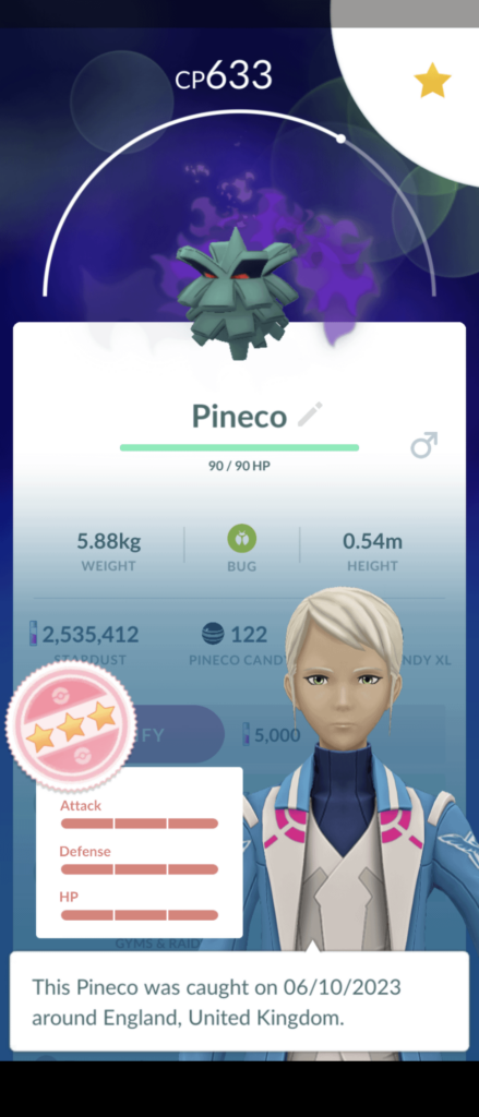 First ever Shadow Hundo! Too bad it's nothing particularly useful 😅