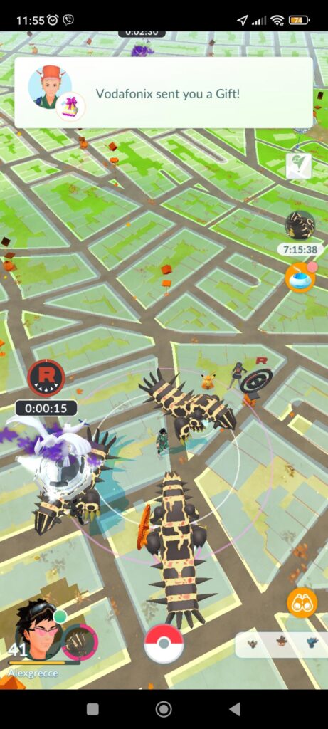 A groudon meeting !!!.