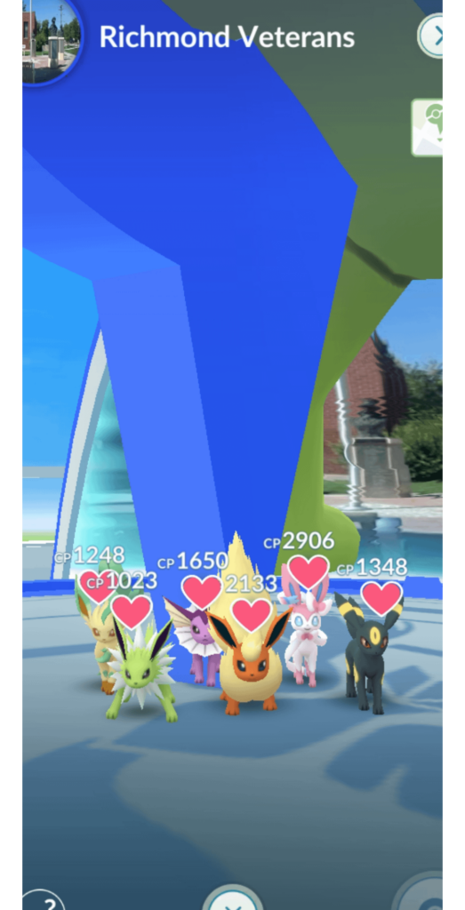 I placed Sylveon this morning, went to check and found this cute lot waiting upon return; first time this happened to me, I golden razzed them all as a thank you!
