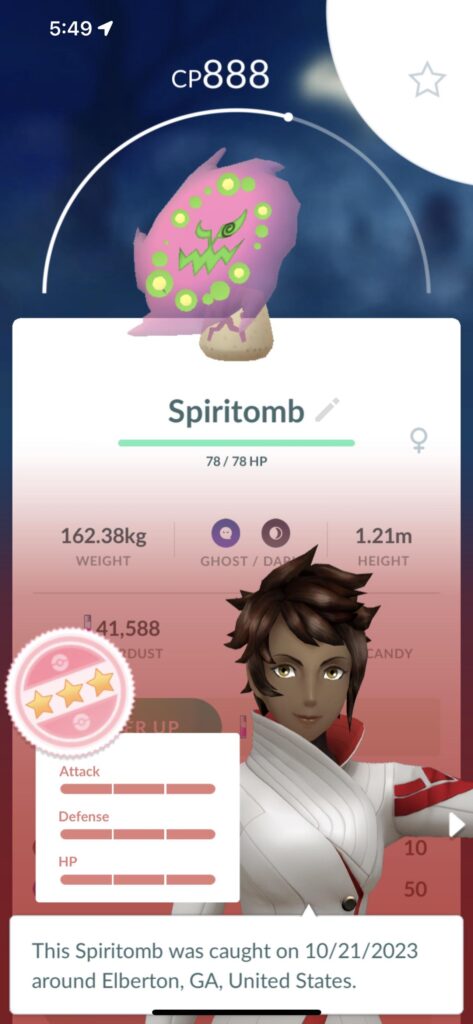 Was sad it wasn’t shiny, this made up for it a little.