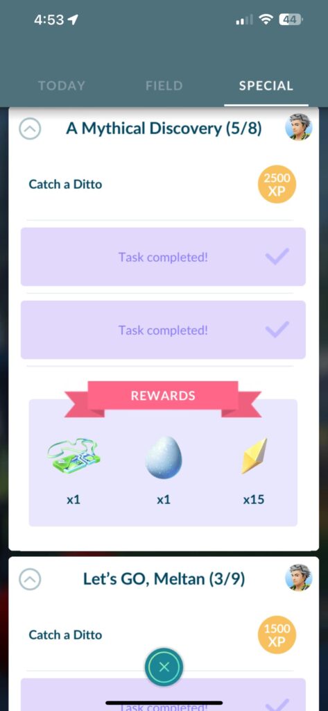 How do I find ditto I CANT