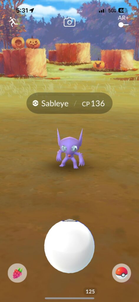 i’m catching all the Sableye for the stardust 🤑