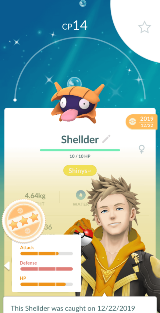 Wait wait wait... is my first ever shiny good?