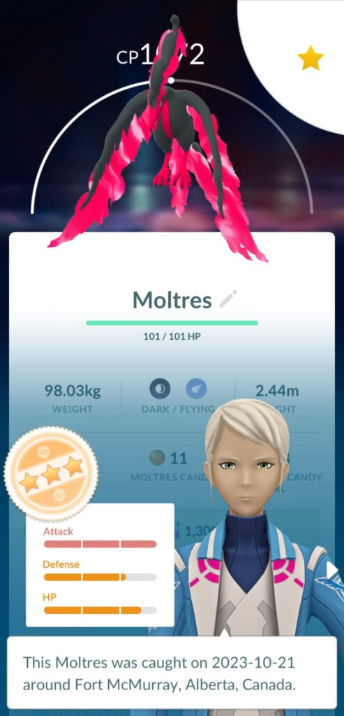 Didn't catch a shiny skorupi, but did manage to get 2 of the galarian birds from the same incense