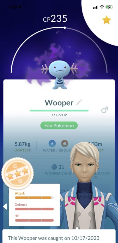 Should I purify him? A little bit of context, but I couldn’t give two hoots about competitive and that battle league in the game. I want a new Hundo Buddo, but I also love Angy Woopy. Which should I do?