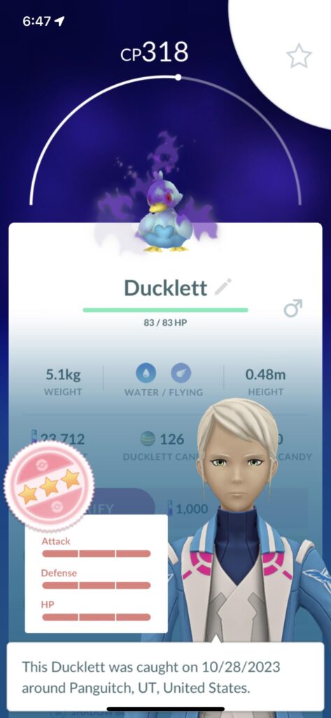 Not the 4* Shadow bird I’ve been trying to get today but okay