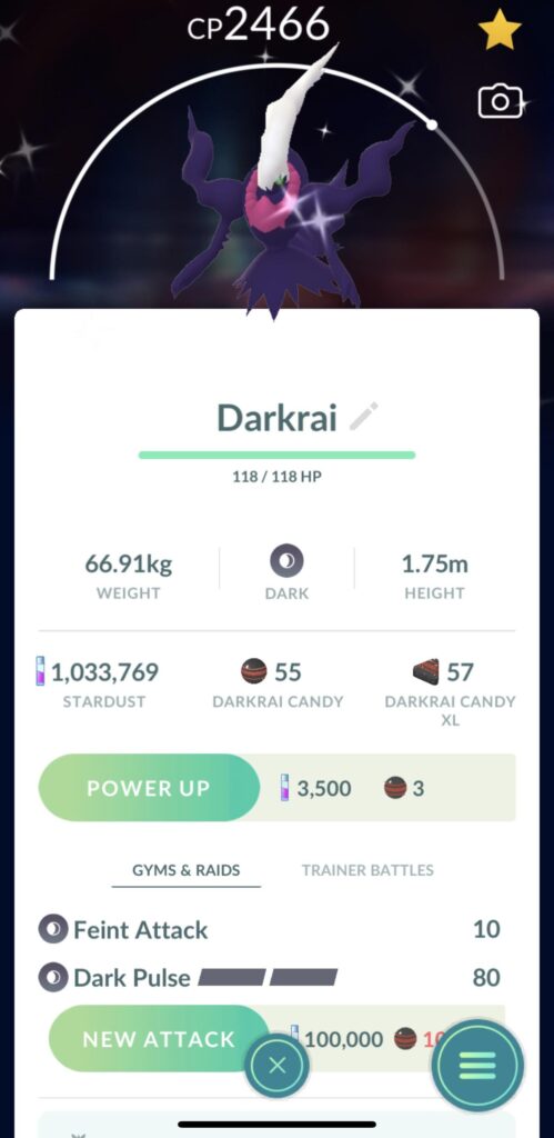 After 76 raids without a shiny, finally!