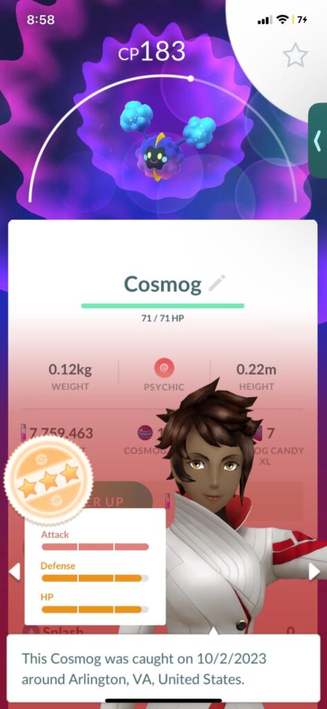 I know it’s no Galarian Bird, but feeling pretty good considering I have no Hundo Legendaries