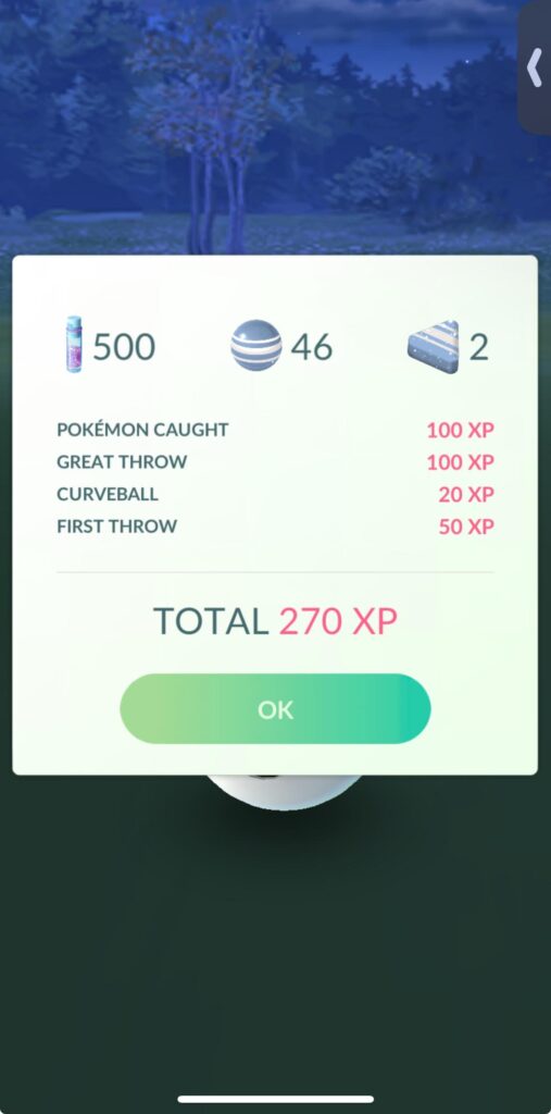 Silver pinap on event dragonite