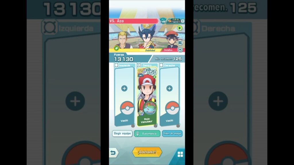 Rojo/Red y Venusaur 1vs3 2500pts -Pokemon Masters EX- #pokemon #pokemonmasters
