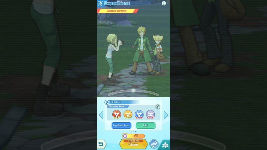 Pokemon Masters EX Bonus Event Palmer and Barry