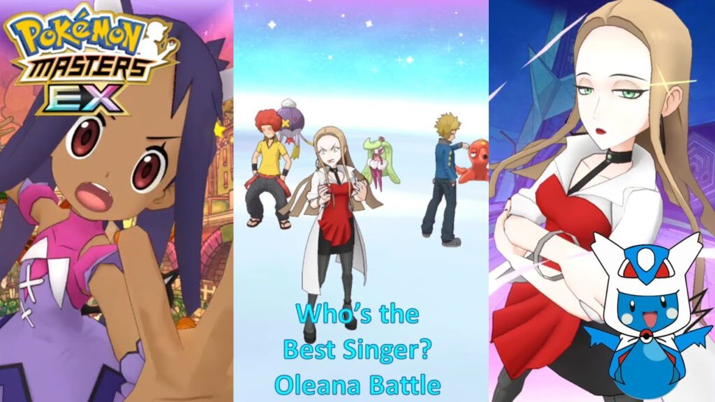 Pokemon Masters EX:  Who's the Best Singer? - Oleana Battle