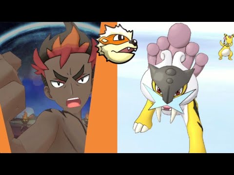 EX Variety Kiawe soloes the Raikou Legendary Arena [Pokemon Masters EX]