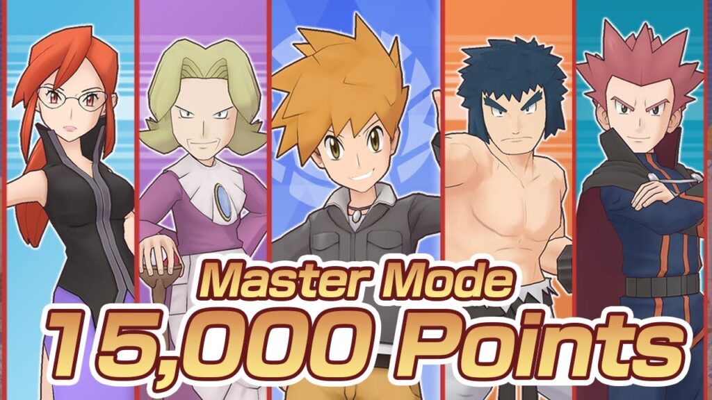 [Pokemon Masters EX] 15,000 POINTS MASTER MODE | Champion Stadium