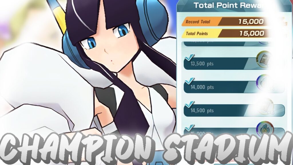 HARD? LET'S FIND OUT! Vs. 15,000 Pts. Kanto Champion Stadium | Pokemon Masters EX