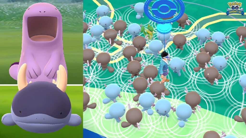 Wooper and Paldean Wooper double feature community day in Pokemon GO