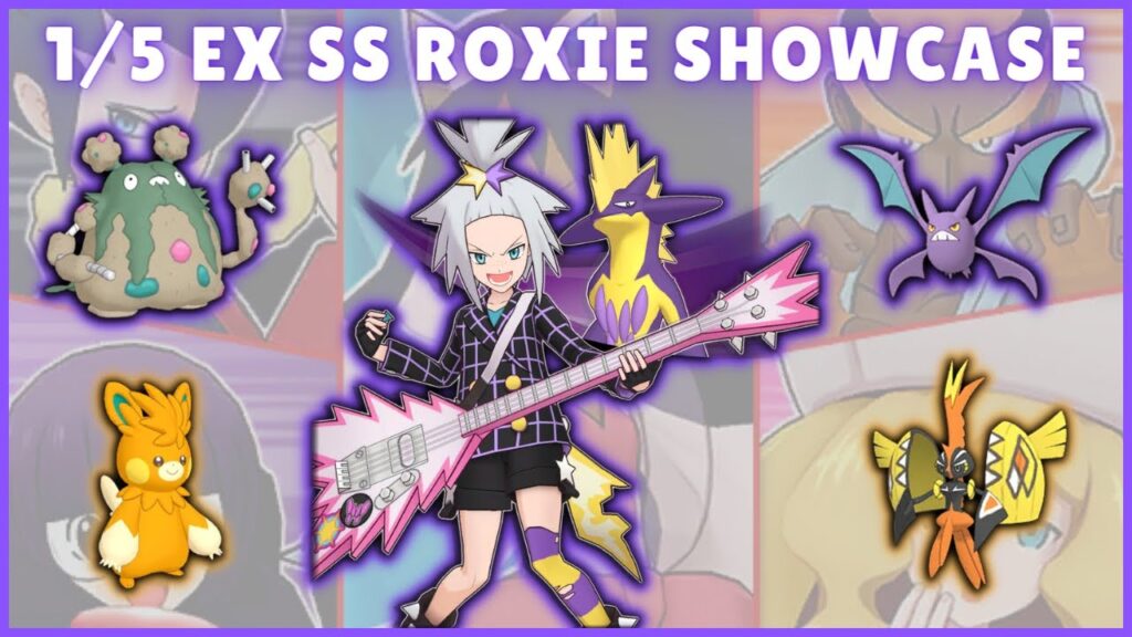 THE ULTIMATE SS ROXIE & TOXTRICITY SHOWCASE! 1/5 EX Vs CS Master Mode 3k Points | Pokemon Masters EX