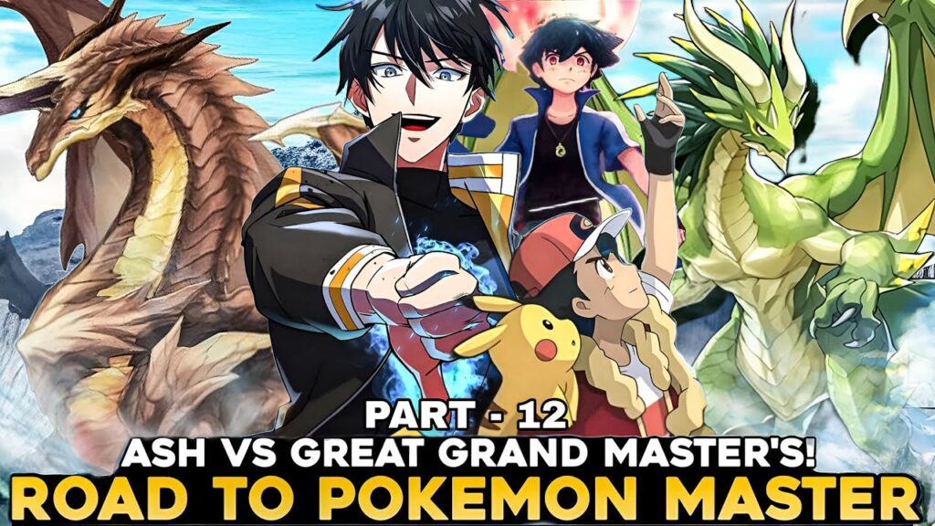 Part - 12 Ash Vs Great Grand Masters | Battle between legend's | Road to be Pokemon master