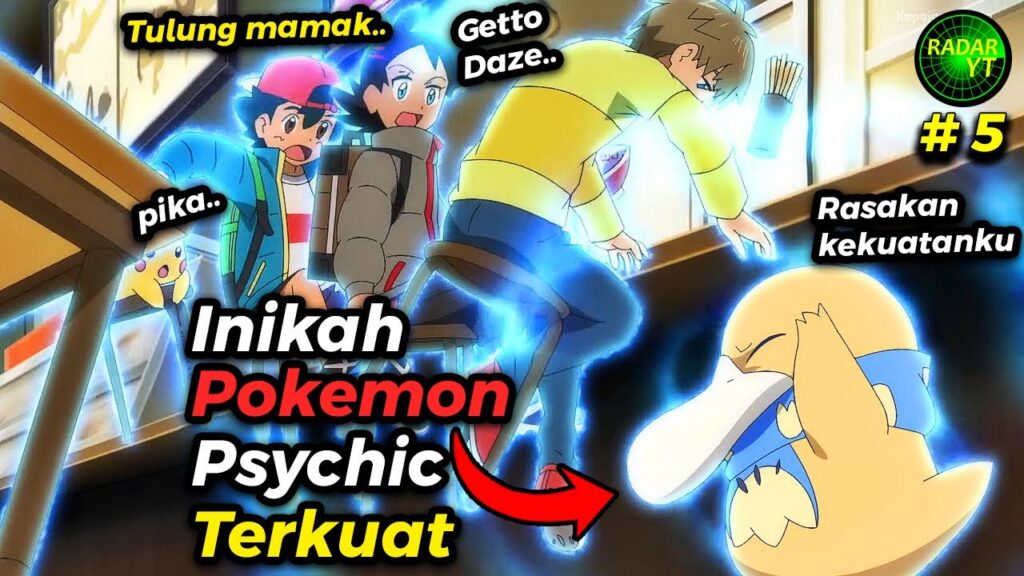 Inikah Tampang Pokemon Psychic Terkuat | Alur Cerita Pokemon Master Journeys Episode 57 59 60 61