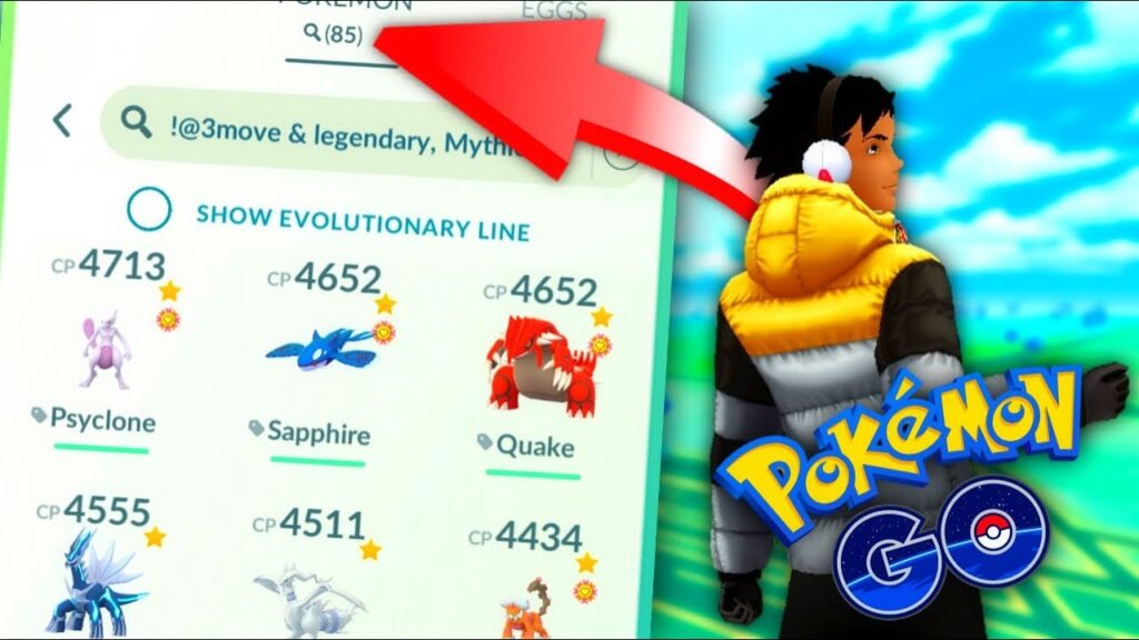 Search strings you should try in Pokemon GO
