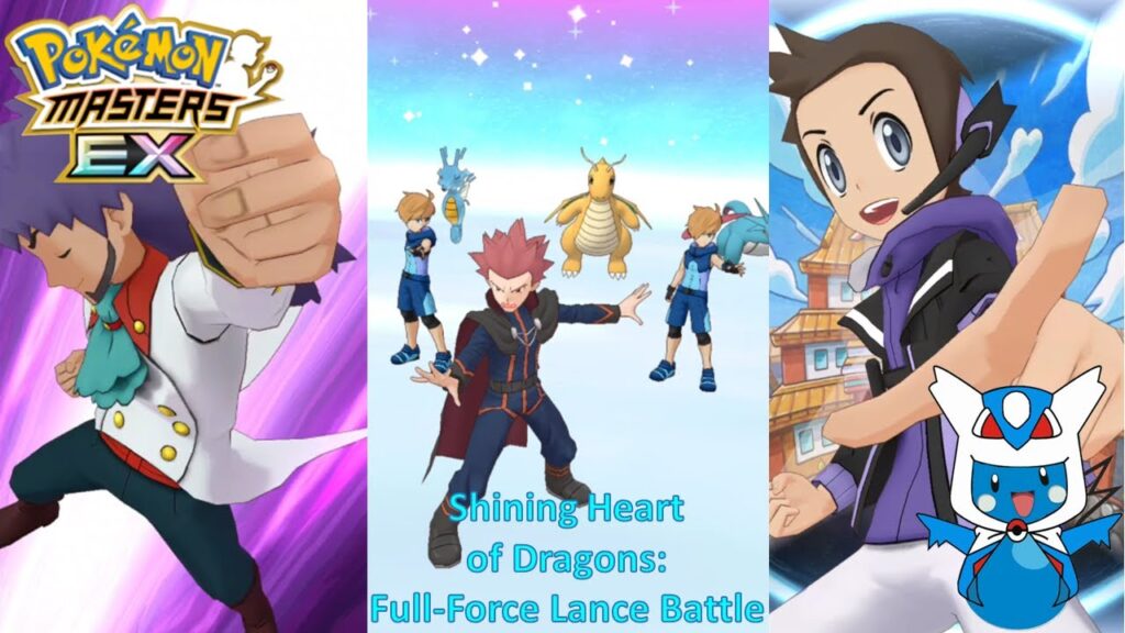 Pokemon Masters EX:  Shining Heart of Dragons - Full-Force Lance Battle