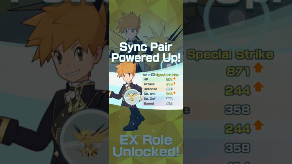 my first ever strike ex role pokemon masters ex