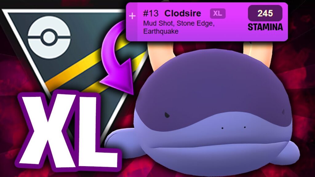 BETTER THAN I THOUGHT! *NEW* XL CLODSIRE IS INSANELY BULKY IN THE ULTRA LEAGUE | GO BATTLE LEAGUE