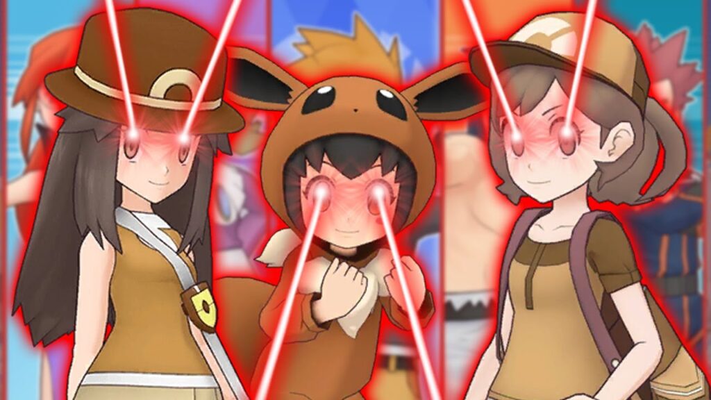 EEVEES CAN DEFEAT EEVEERYONE | Triple Eevee Showcase vs Elite Four | Pokemon Masters EX