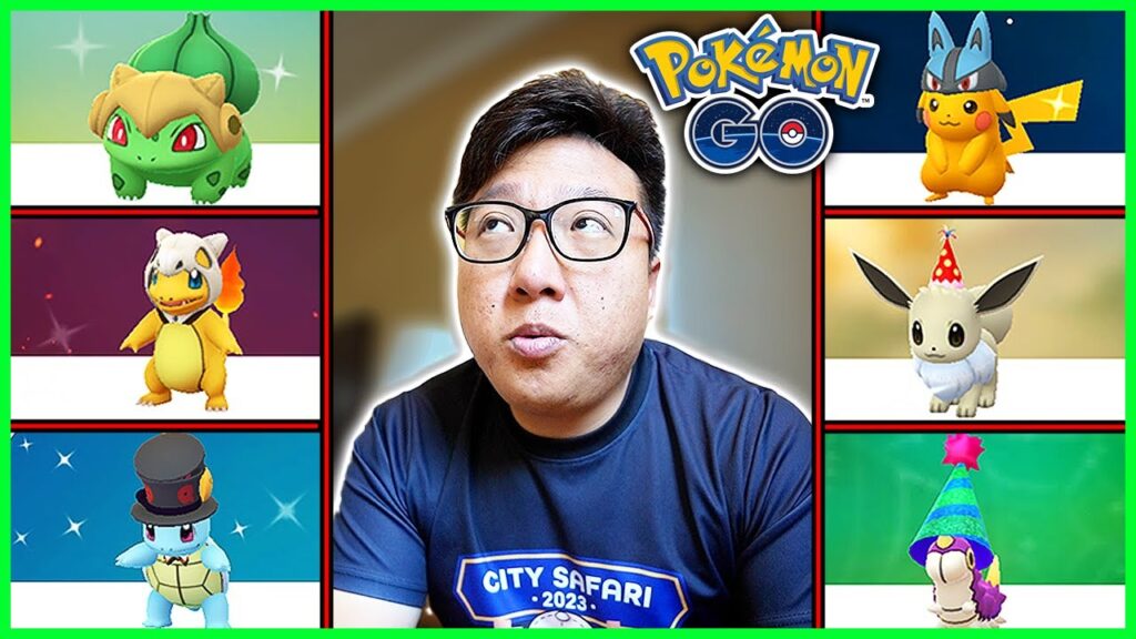 My Rarest Shiny Costume Pokemon Collection in Pokemon GO