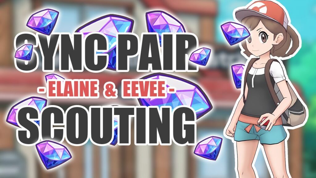 [Pokemon Masters EX] WHAT A CUTE SYNC MOVE | Sync Pair Scout - Elaine & Eevee