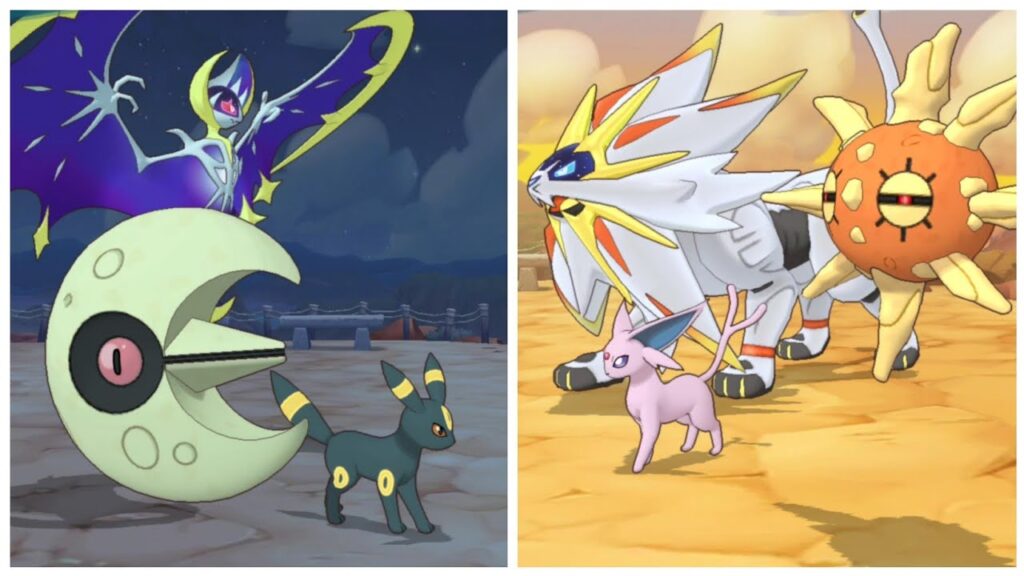 Pokemon Masters EX: Team Sun Vs Team Moon