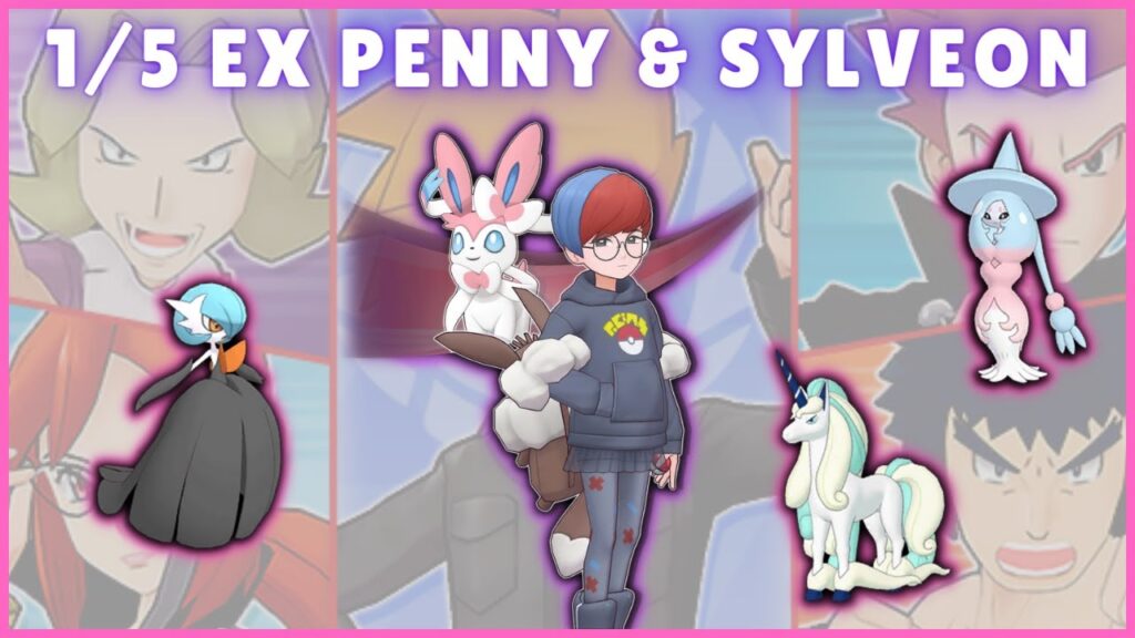 THE ULTIMATE PENNY & SYLVEON SHOWCASE! 1/5 EX Vs CS Master Mode 3k Points | Pokemon Masters EX