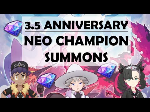 Saved by the BEDE?! | TRIPLE Master Fair Summons! Hop, Marnie, Bede! | Pokemon Masters EX 3.5 Anni