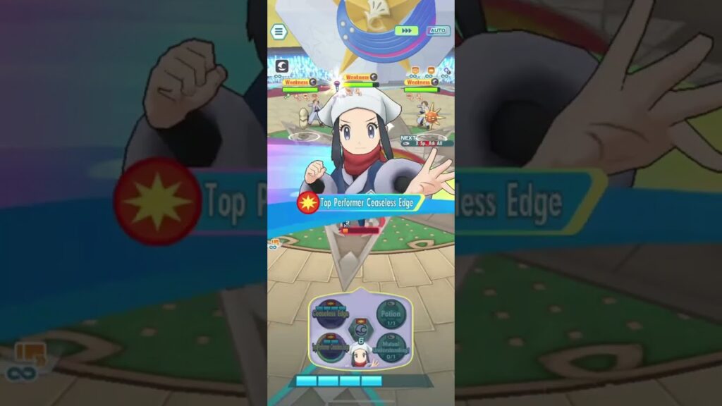 Pokemon Masters EX: Akari Solos Agatha (Dark Weak) 3000 Points #championstadium #pokemonmasters