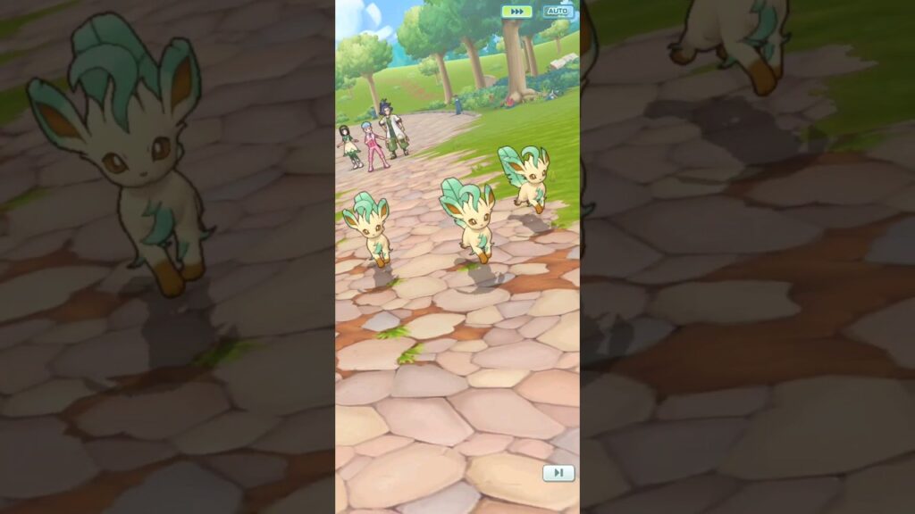 TRIPLE LEAFEON vs DAILY REGION ROTATION | Eggmon Leafeon Showcase | Pokemon Masters EX