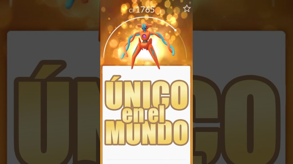 NADIE EN EL MUNDO TIENE ESTE #POKEMON !! #Deoxys #PokemonGO