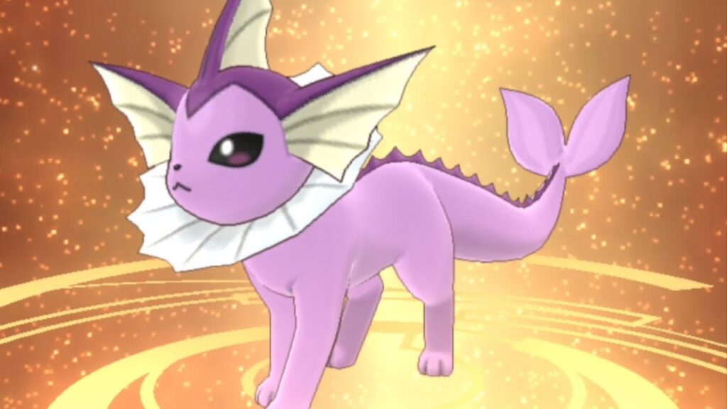 Pokemon Masters EX: Eevee Evolves Into Shiny Vaporeon