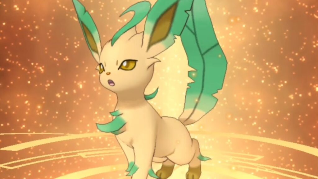 Pokemon Masters EX: Eevee Evolves Into Shiny Leafeon