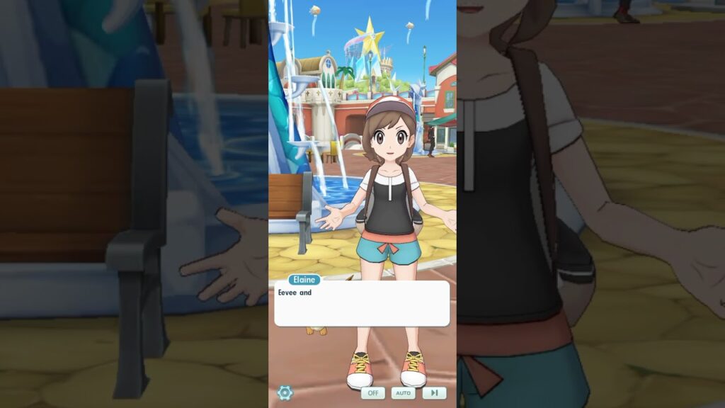 " Pokemon Masters EX Sync Pair stories Elaine and Eevee "