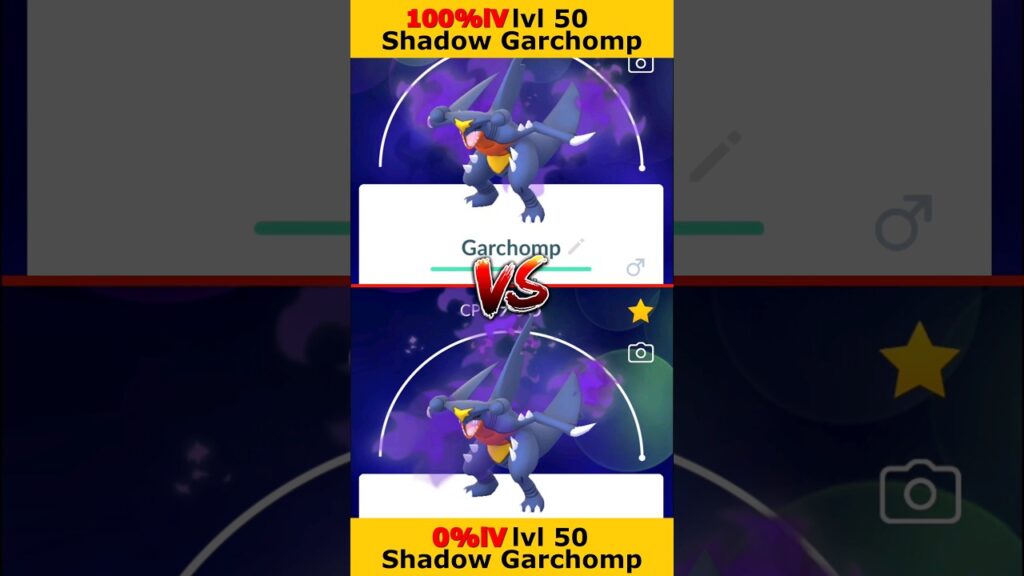 LeveL 50 (Hundo vs Nundo) SHADOW GARCHOMP in Pokemon GO.