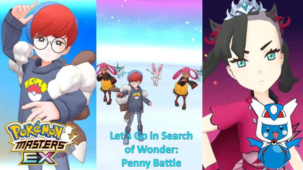 Pokemon Masters EX:  Let's Go in Search of Wonder - Penny Battle