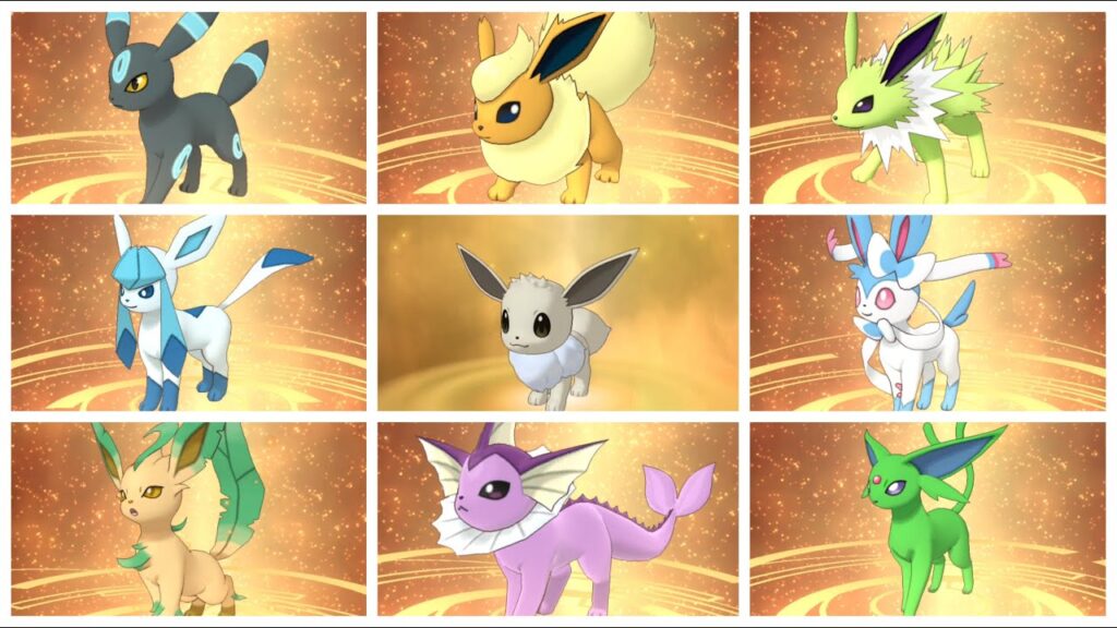 Pokemon Masters EX: All Shiny Eeveelutions Showcase