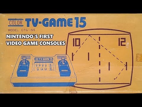 Nintendo's First Video Game - The Color TV-Game Series