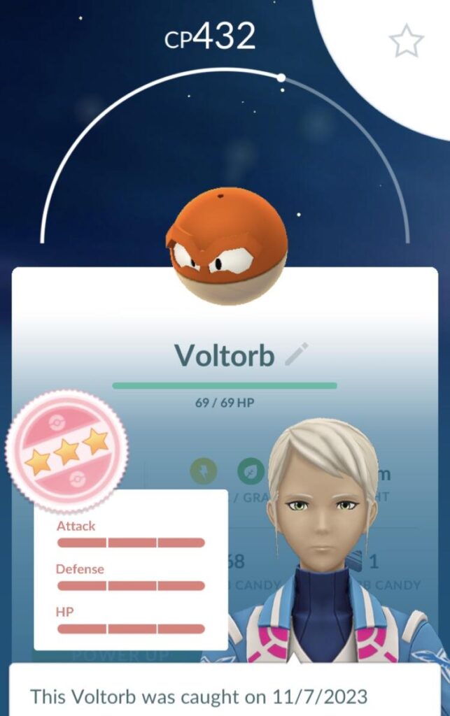 I just caught my first natural hundo!