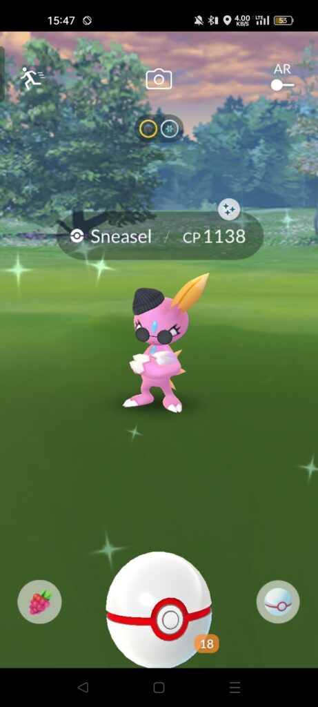 Shiny WR!!! I am so proud of my luck right now
