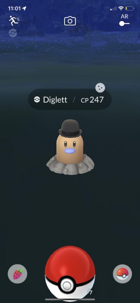 Finally! First Costumed Shiny, played since day 1….