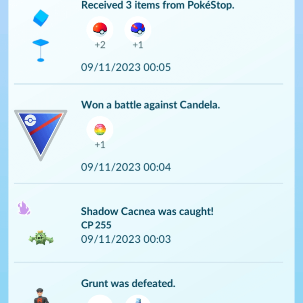 Actually got something other than stardust from training