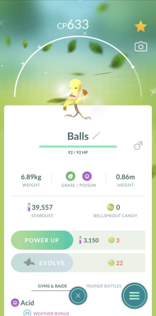 My first shiny!!!